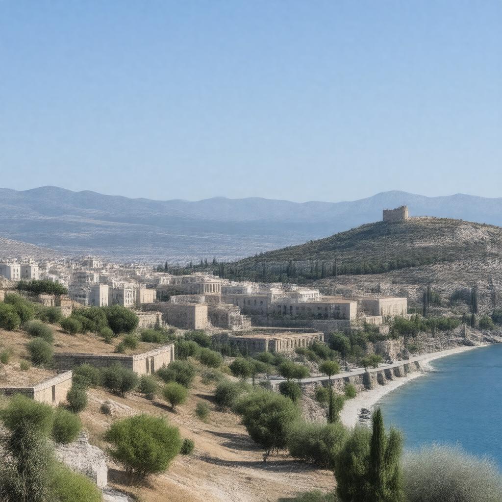AI-created image of Corinth