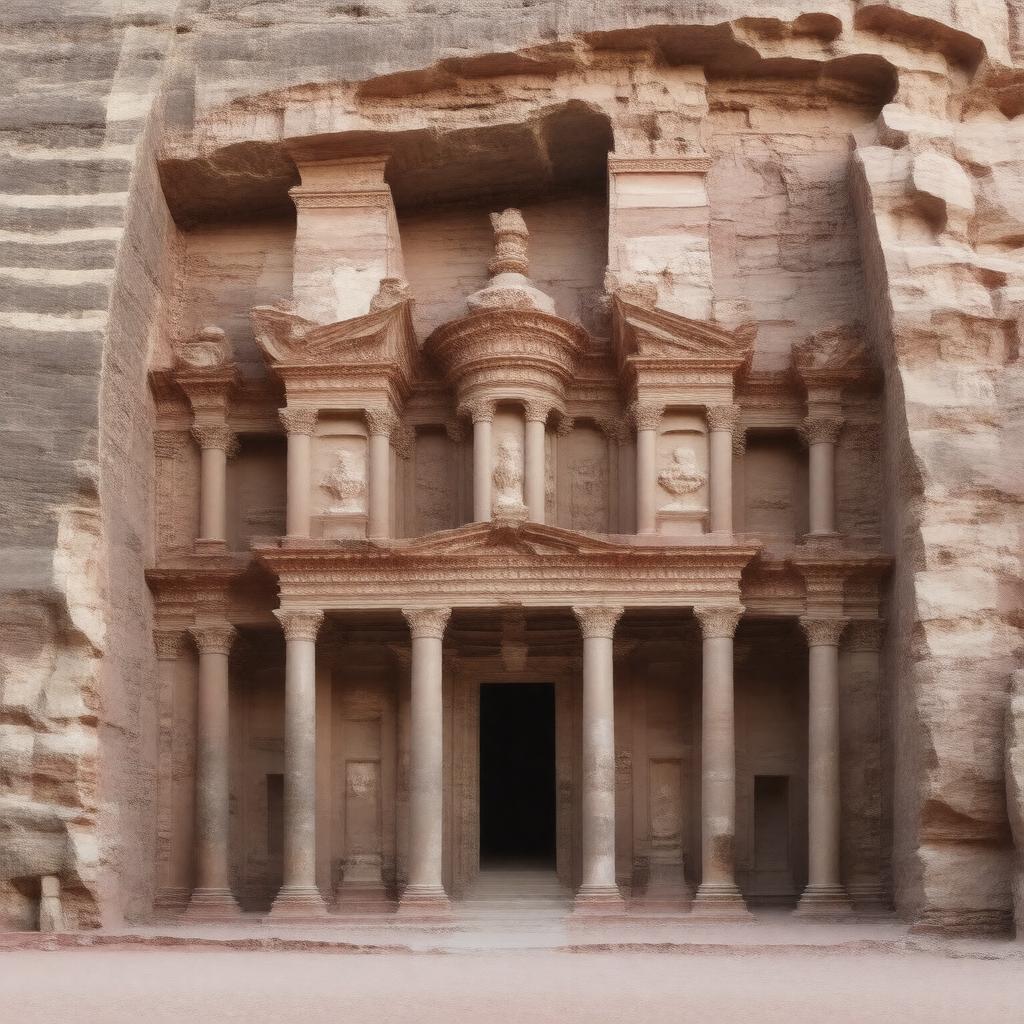 AI-created image of Corinthian Tomb