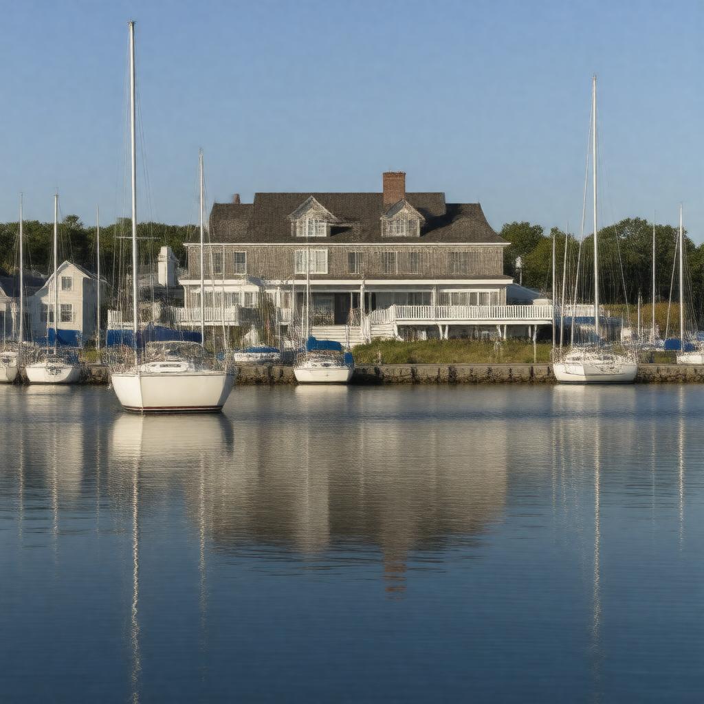 AI-created image of Corinthian Yacht Club