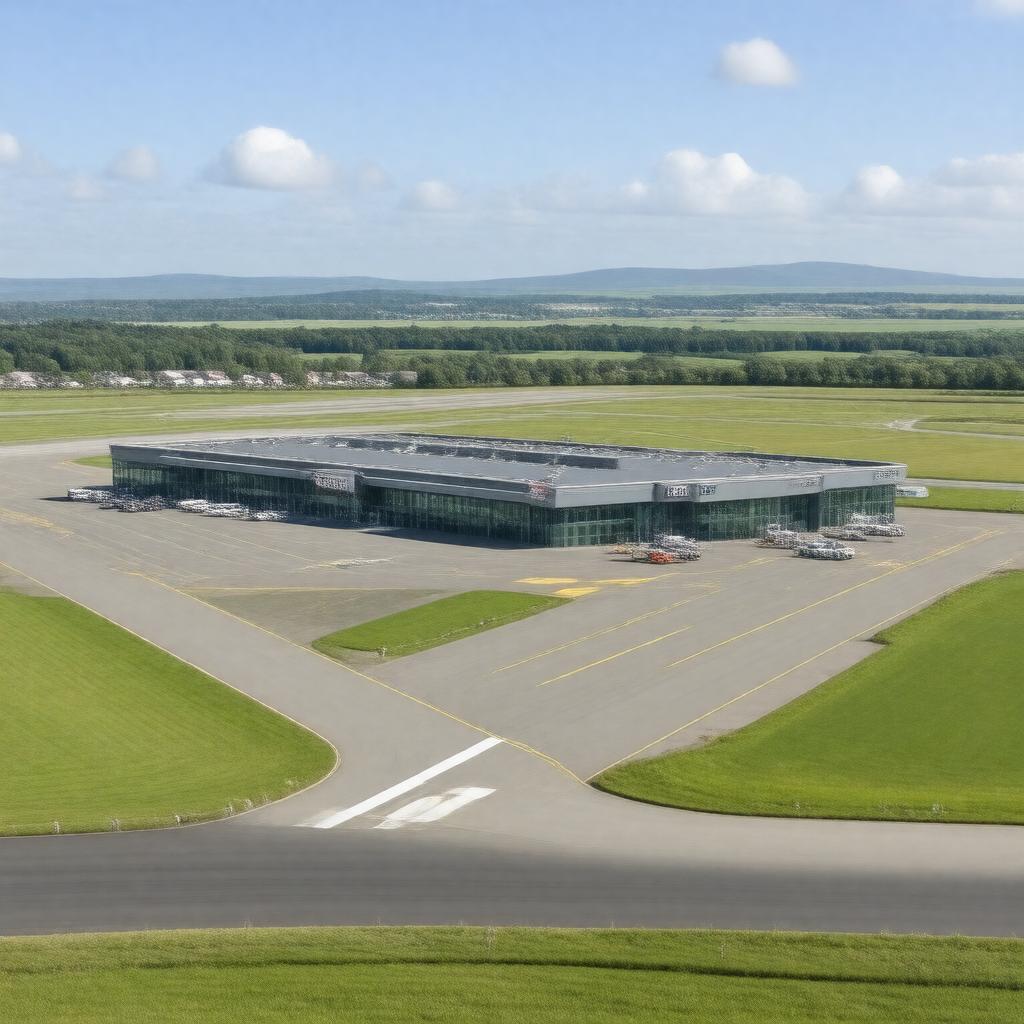 AI-created image of Cork Airport