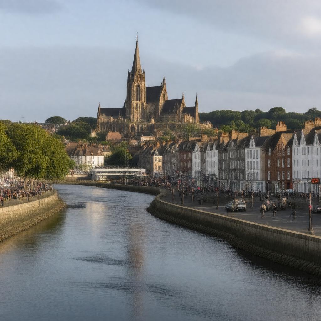 AI-created image of Cork, Ireland