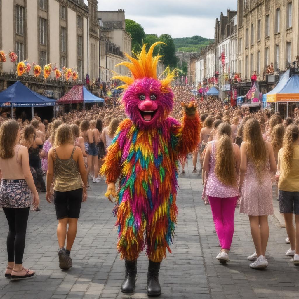 Click to view larger image AI-created image of Cork Midsummer Festival