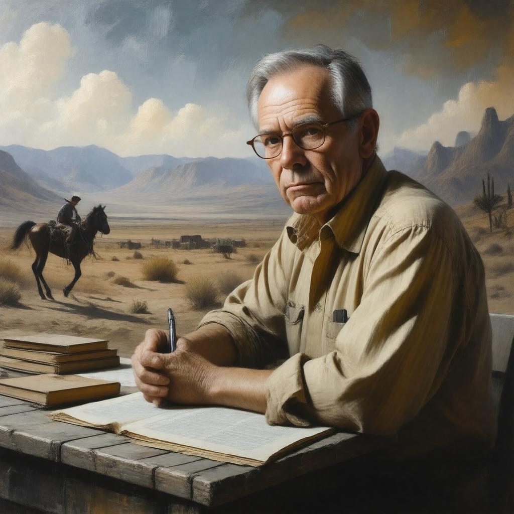 AI-created image of Cormac McCarthy