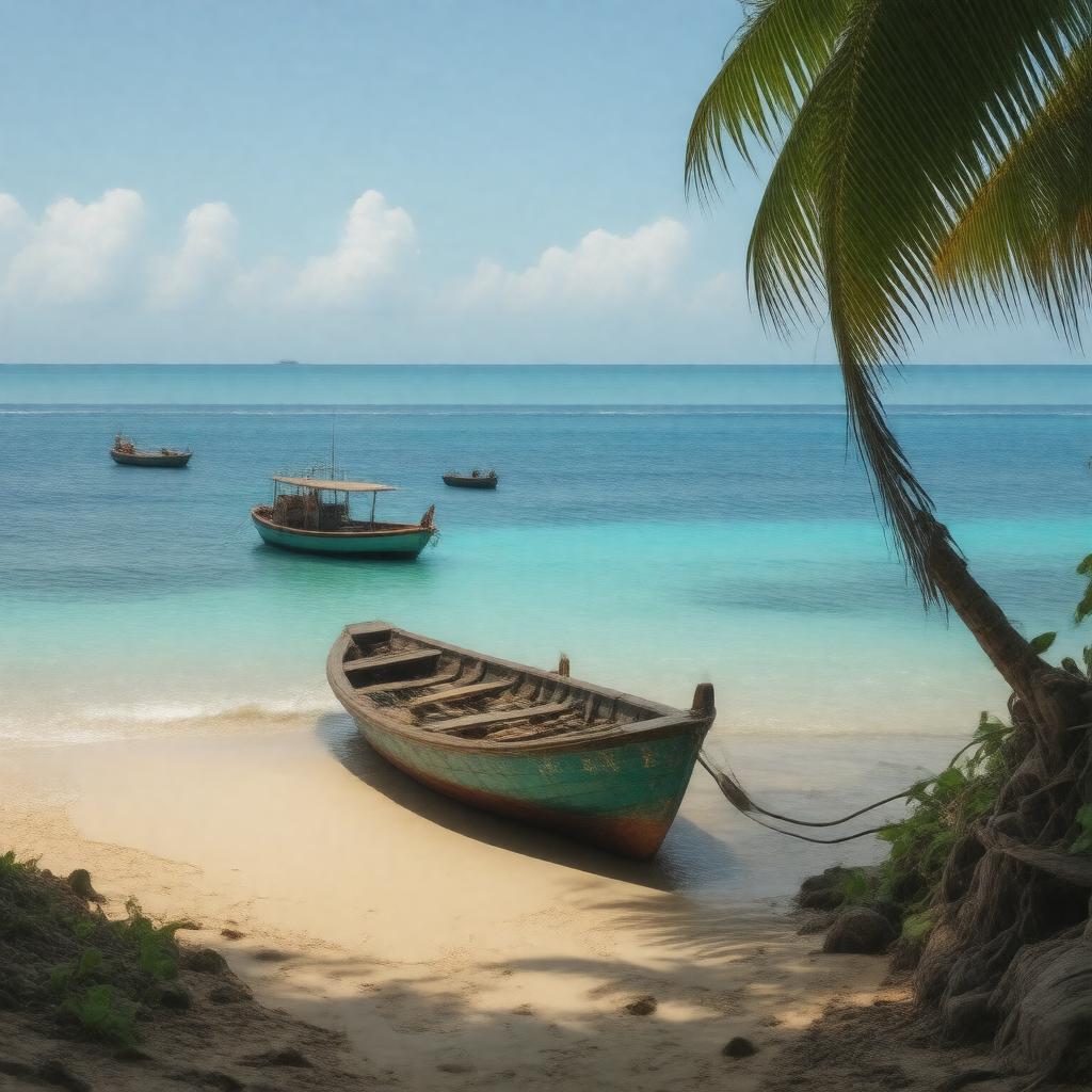 AI-created image of Corn Islands