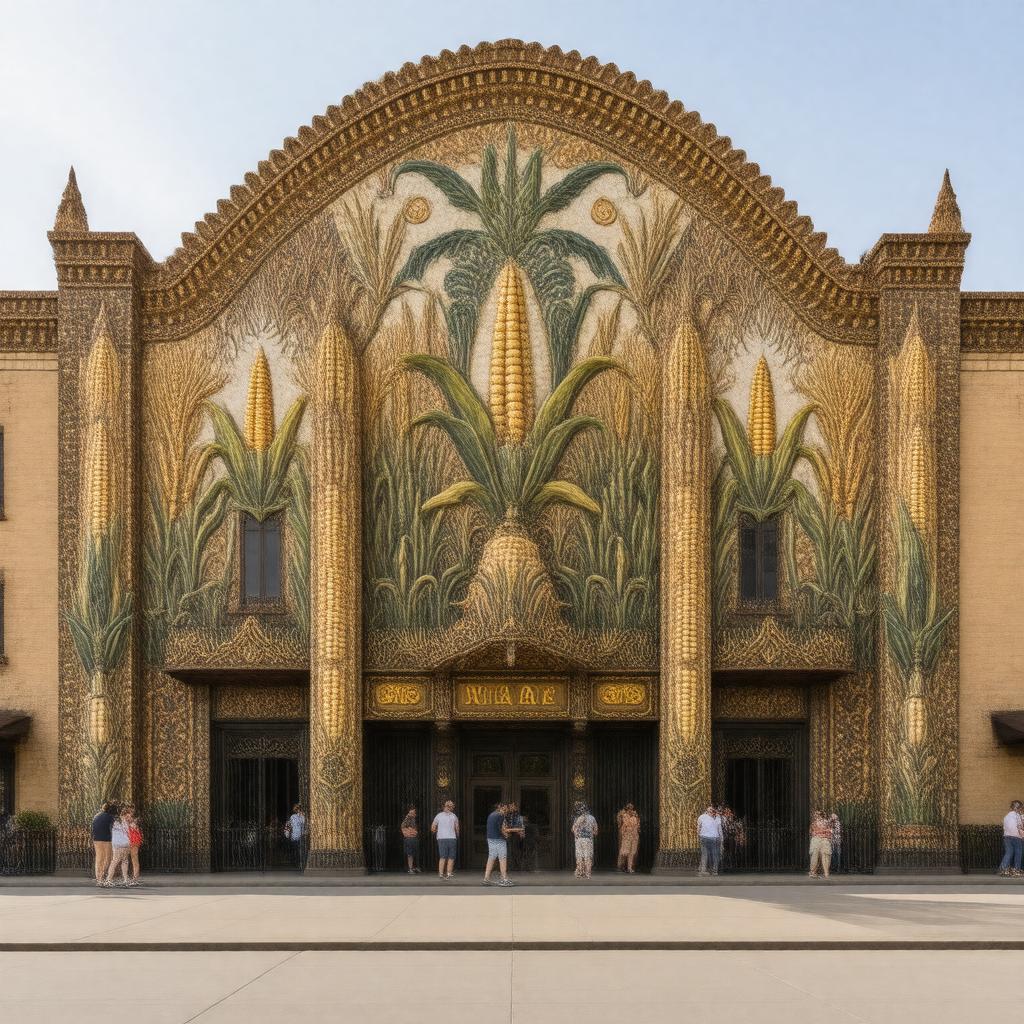 Click to view larger image AI-created image of Corn Palace