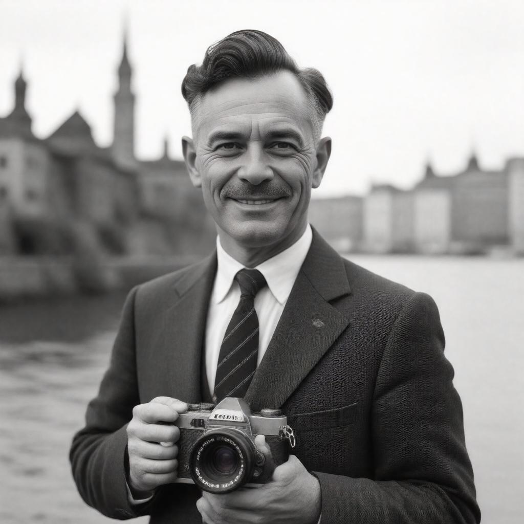AI-created image of Cornell Capa