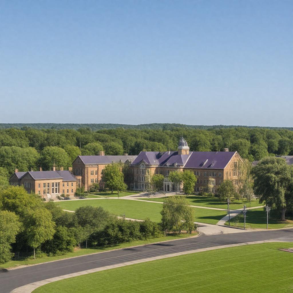 AI-created image of Cornell College