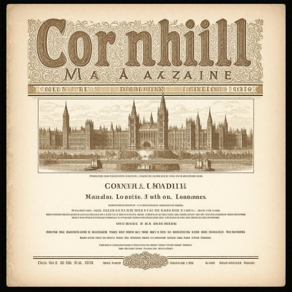 AI-created image of Cornhill Magazine