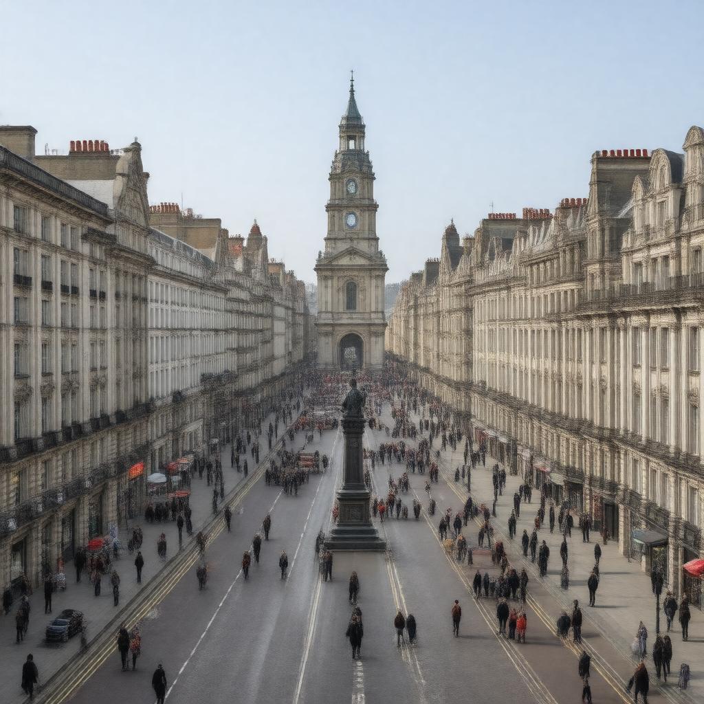 Click to view larger image AI-created image of Cornhill