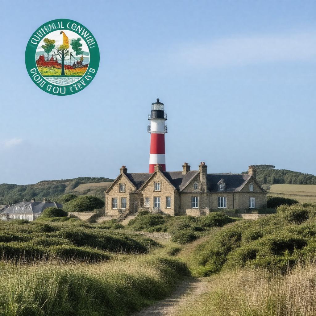 Click to view larger image AI-created image of Cornwall Council