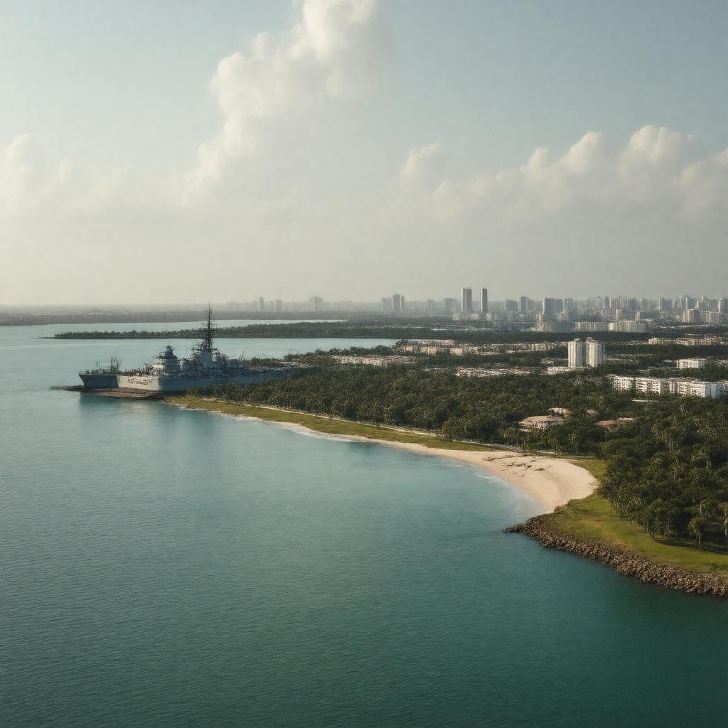 AI-created image of Corpus Christi, Texas, USA