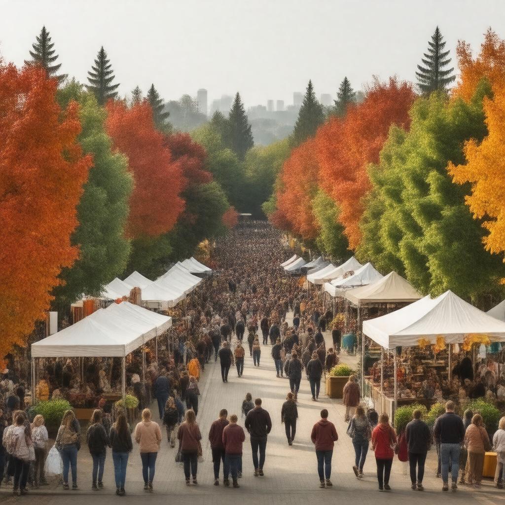 Click to view larger image AI-created image of Corvallis Fall Festival