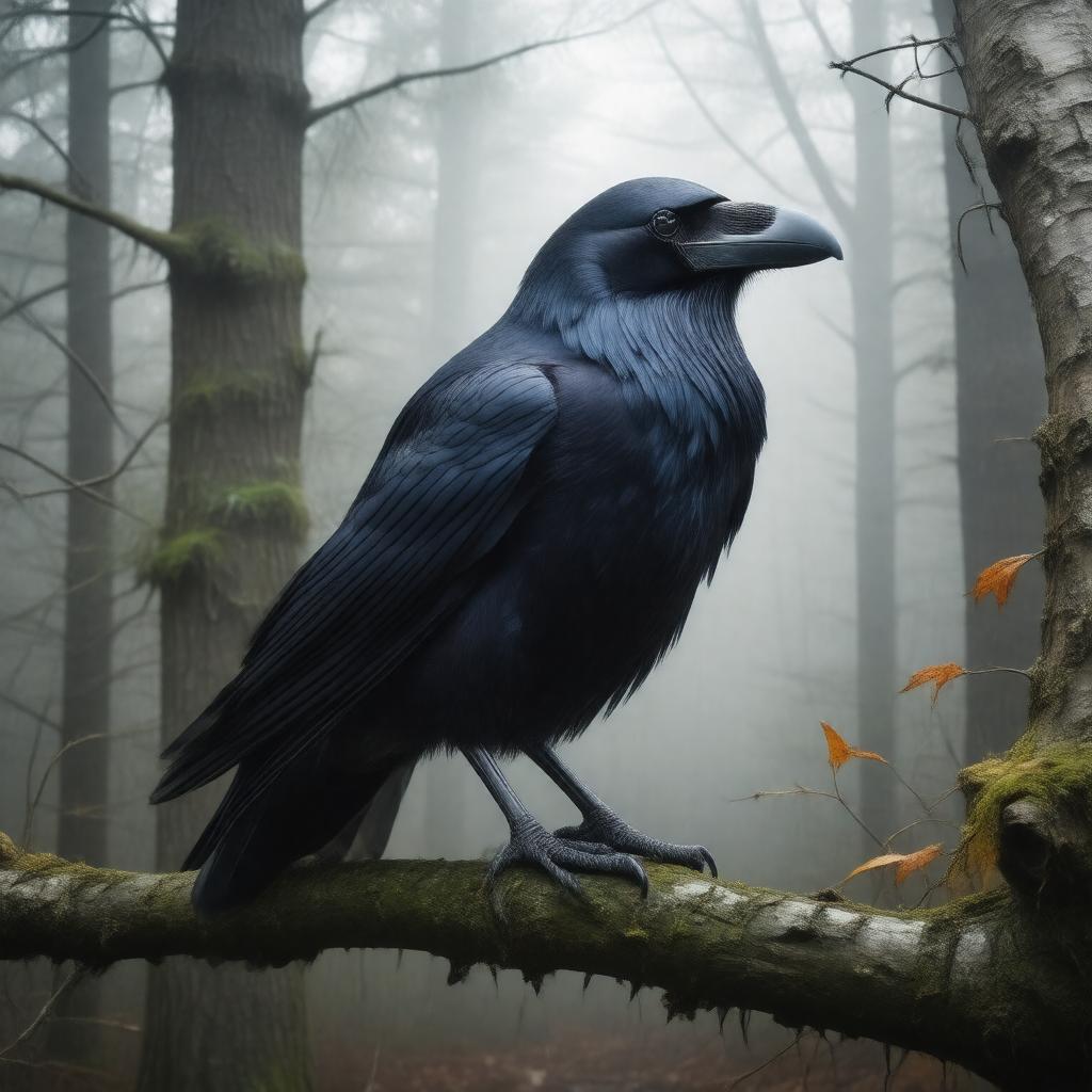 AI-created image of Corvidae