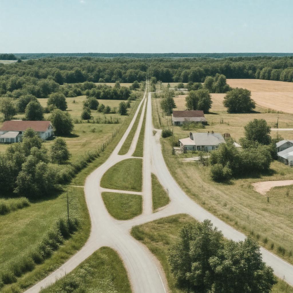 AI-created image of Cote Sans Dessein Township