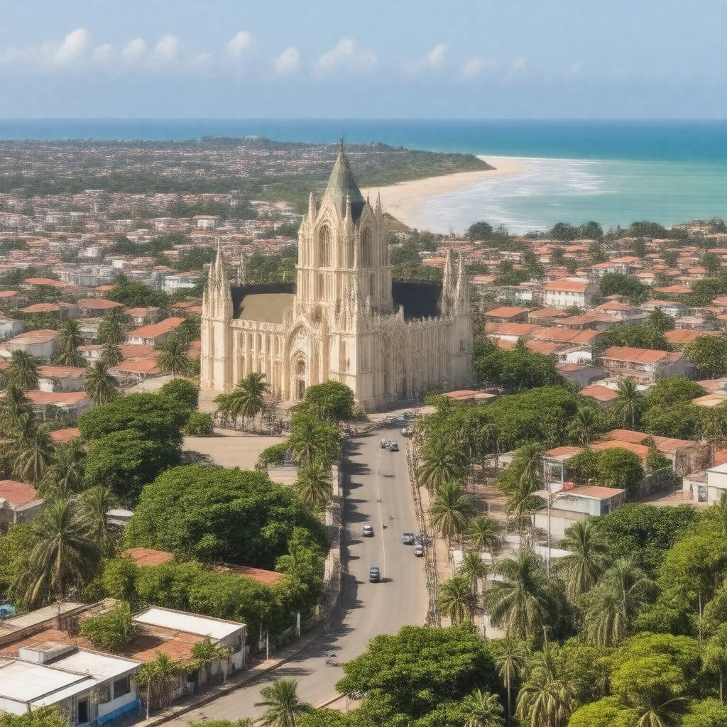 AI-created image of Cotonou