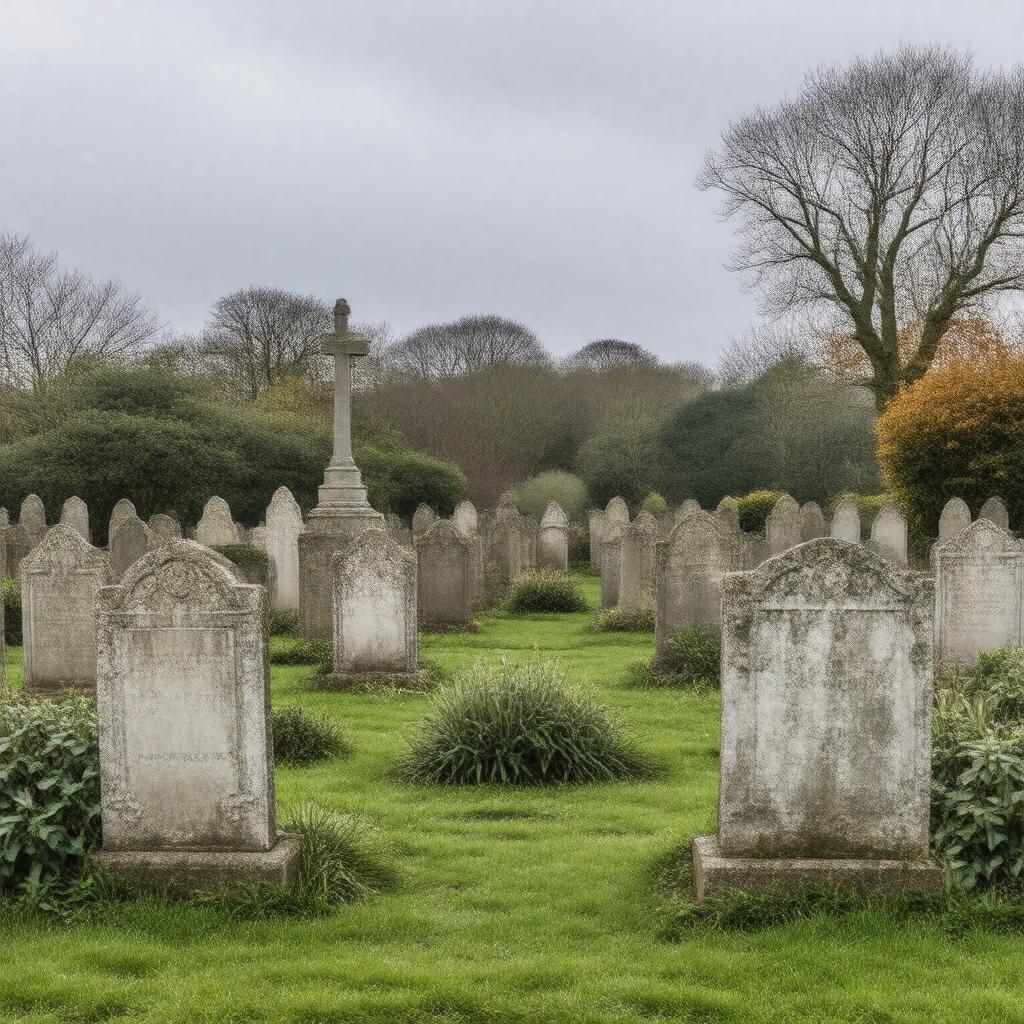 Click to view larger image AI-created image of Cottingham Cemetery