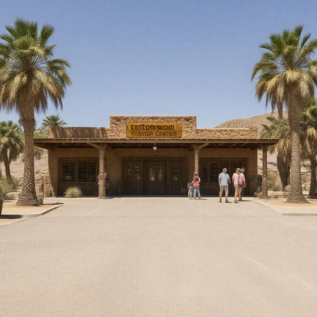 AI-created image of Cottonwood Visitor Center