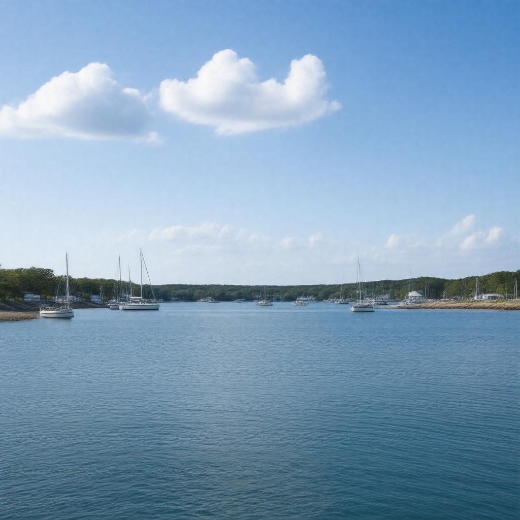 AI-created image of Cotuit Bay