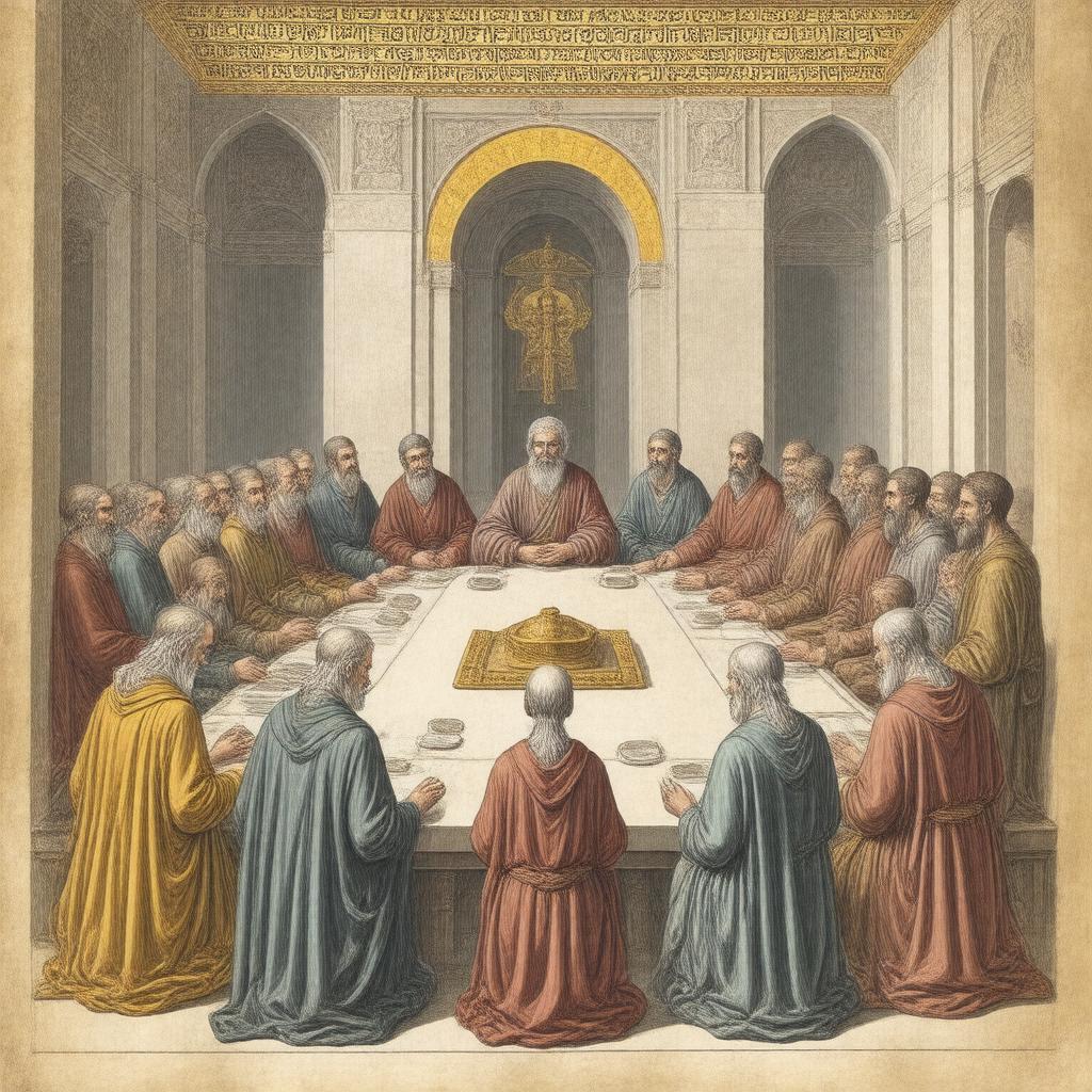 AI-created image of Council of Beth Lapat