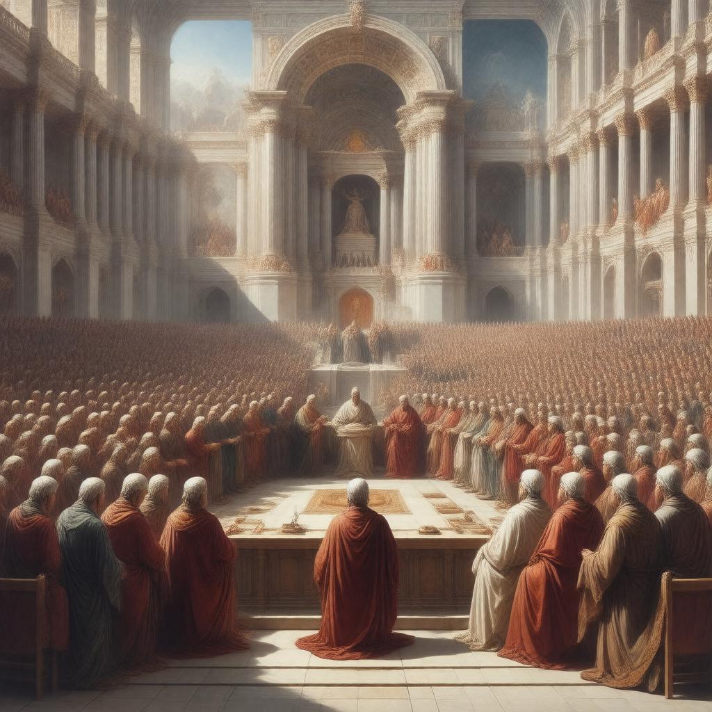 AI-created image of Council of Ephesus