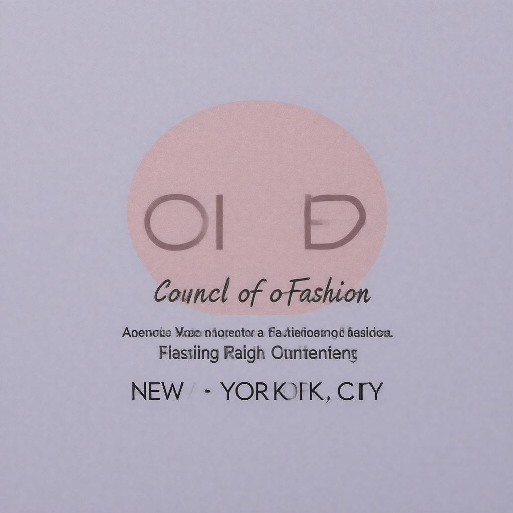 AI-created image of Council of Fashion Designers of America