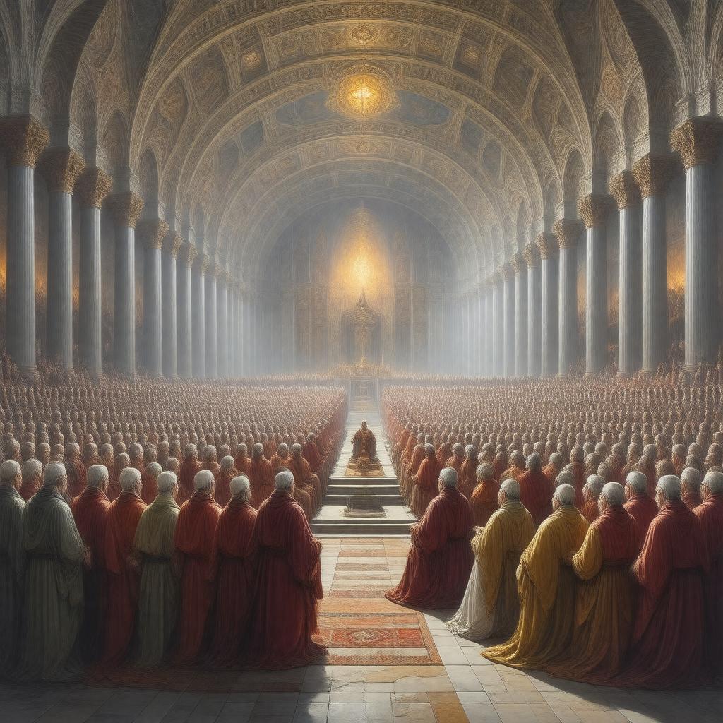 AI-created image of Council of Nicaea
