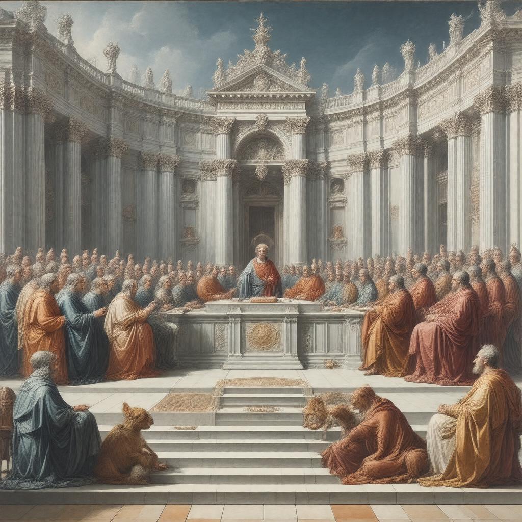 AI-created image of Council of Trent