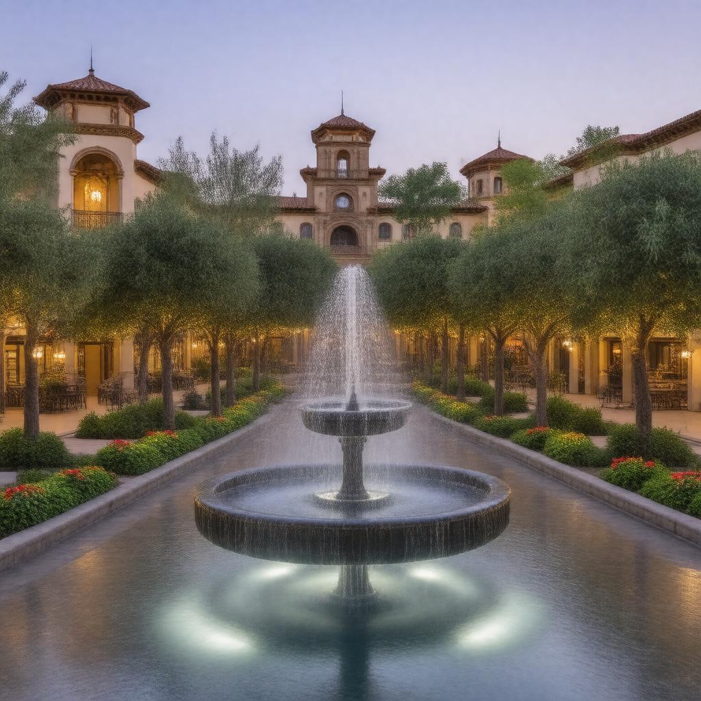 AI-created image of Country Club Plaza