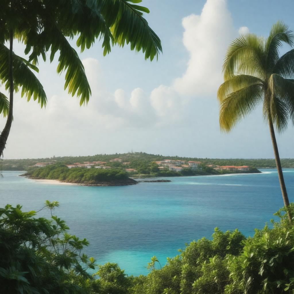 AI-created image of Country of Curaçao