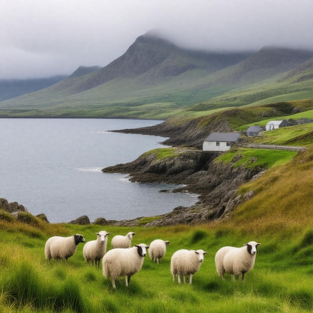 AI-created image of County Donegal