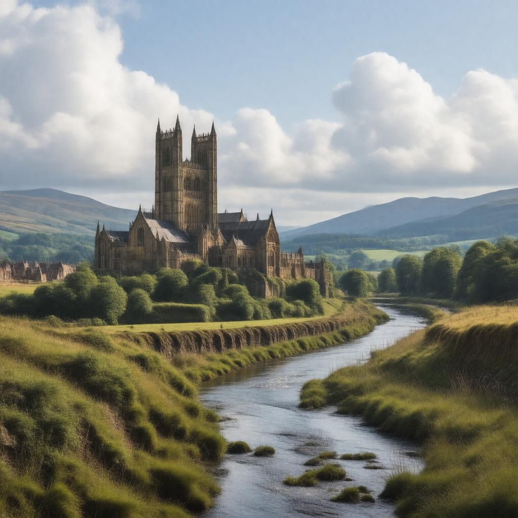 AI-created image of County Durham