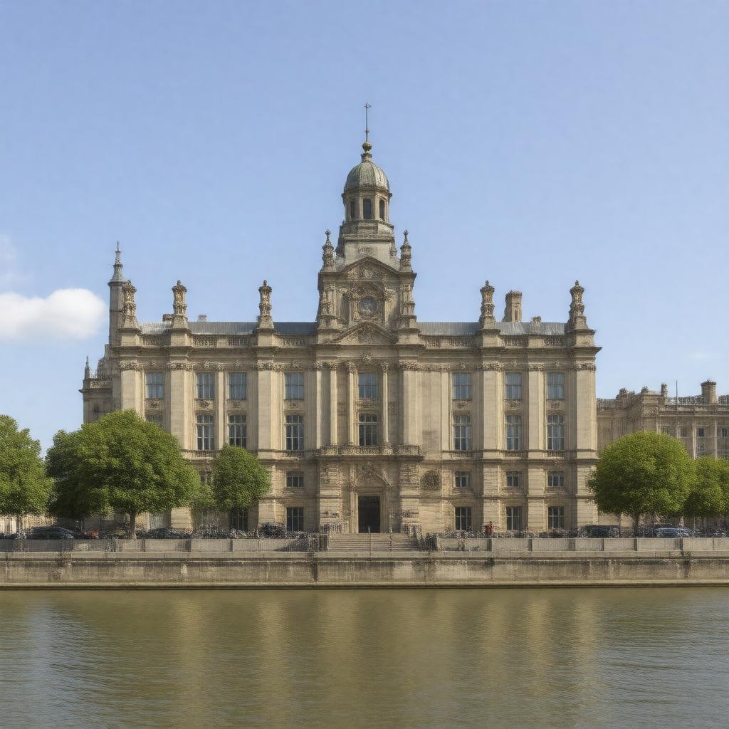 AI-created image of County Hall