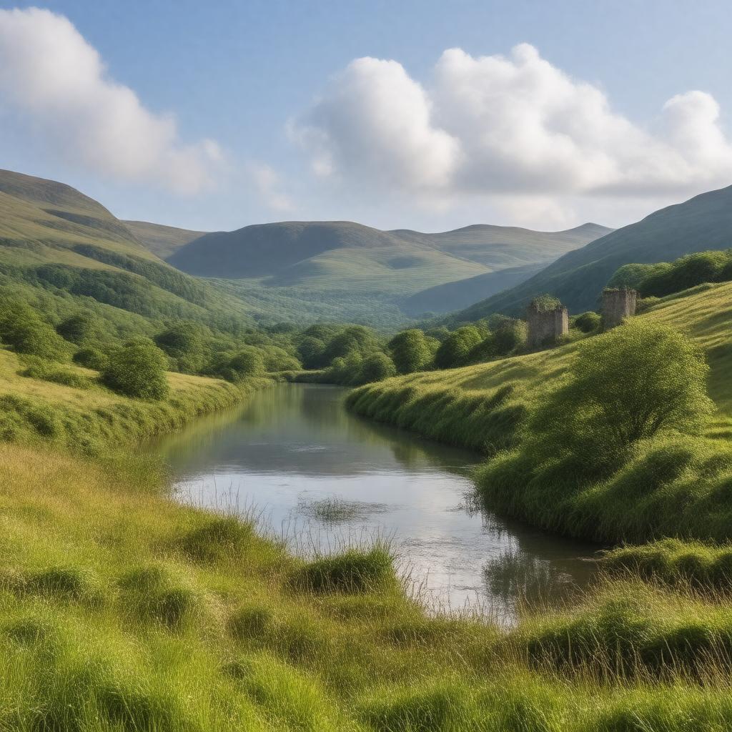 AI-created image of County Wicklow