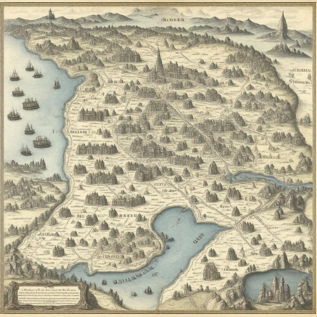 AI-created image of County of Middlesex