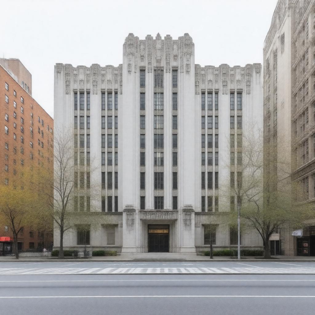 Click to view larger image AI-created image of Courant Institute of Mathematical Sciences