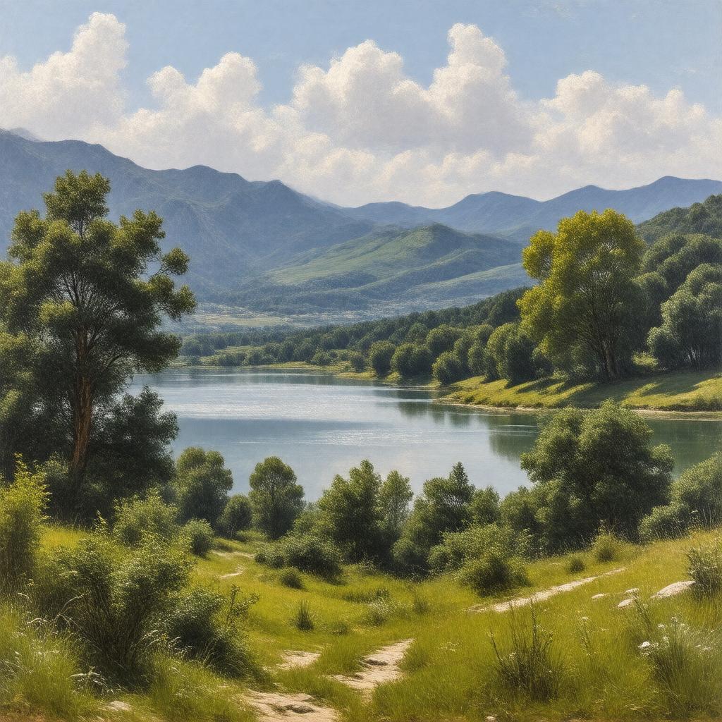 AI-created image of Courbet