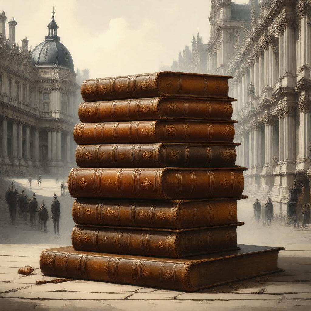 AI-created image of Cours de philosophie positive