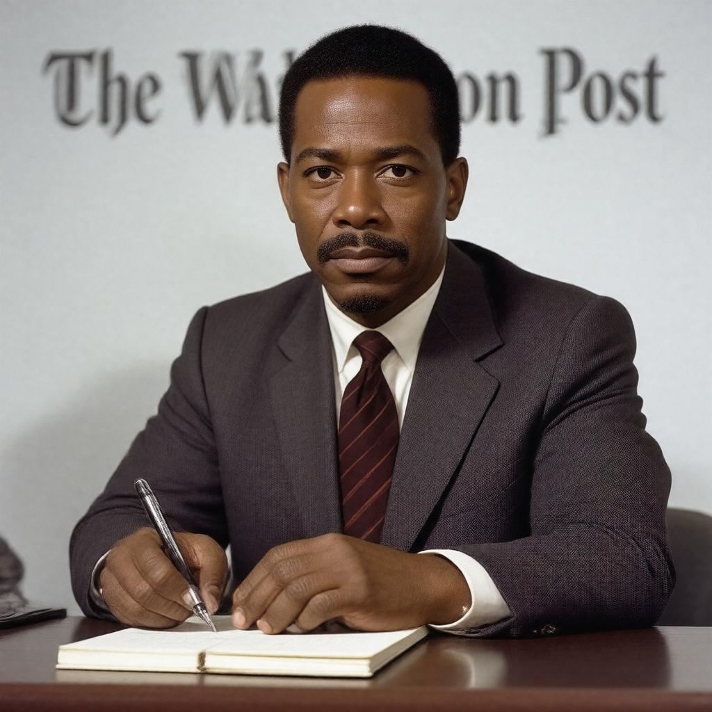 AI-created image of Courtland Milloy