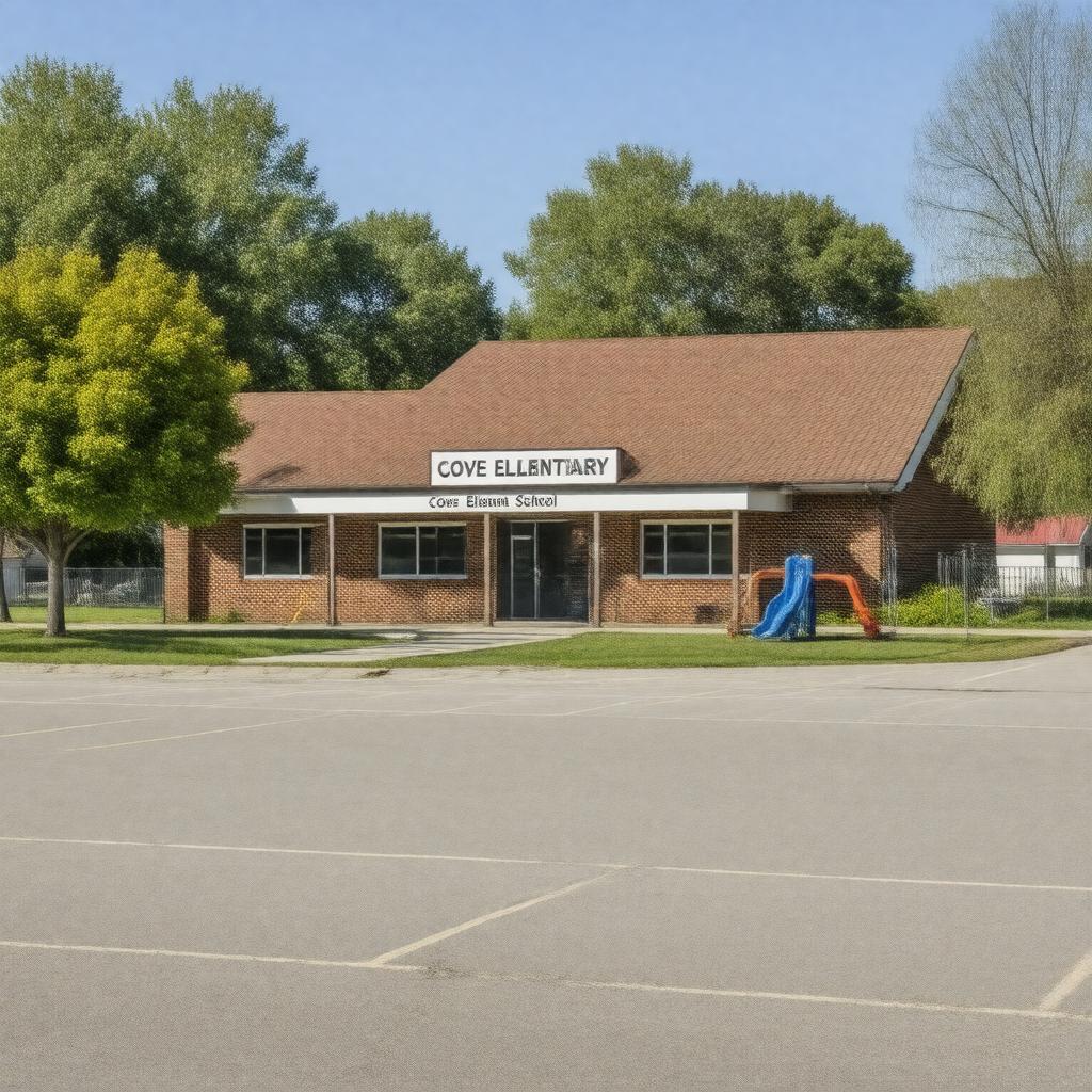 AI-created image of Cove Elementary School