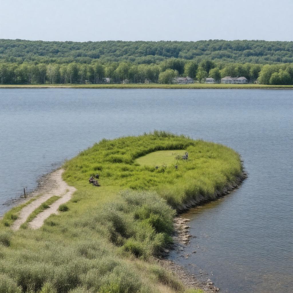 AI-created image of Cove Island