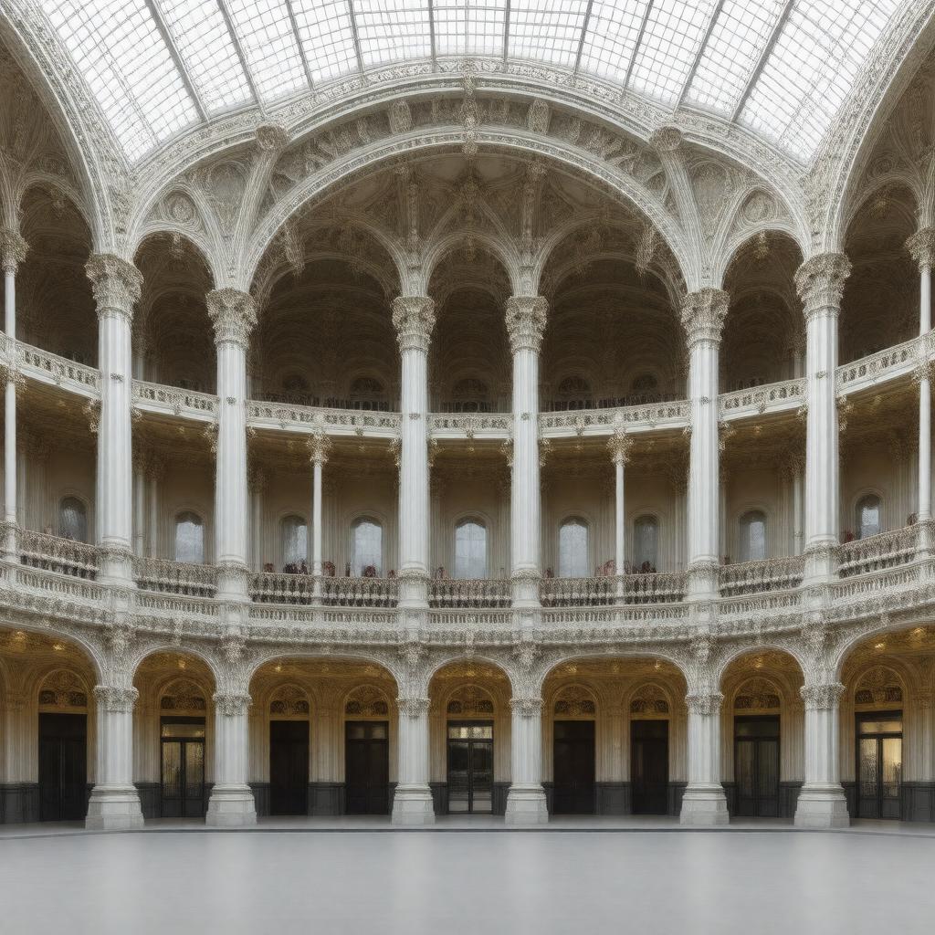 AI-created image of Covent Garden Theatre