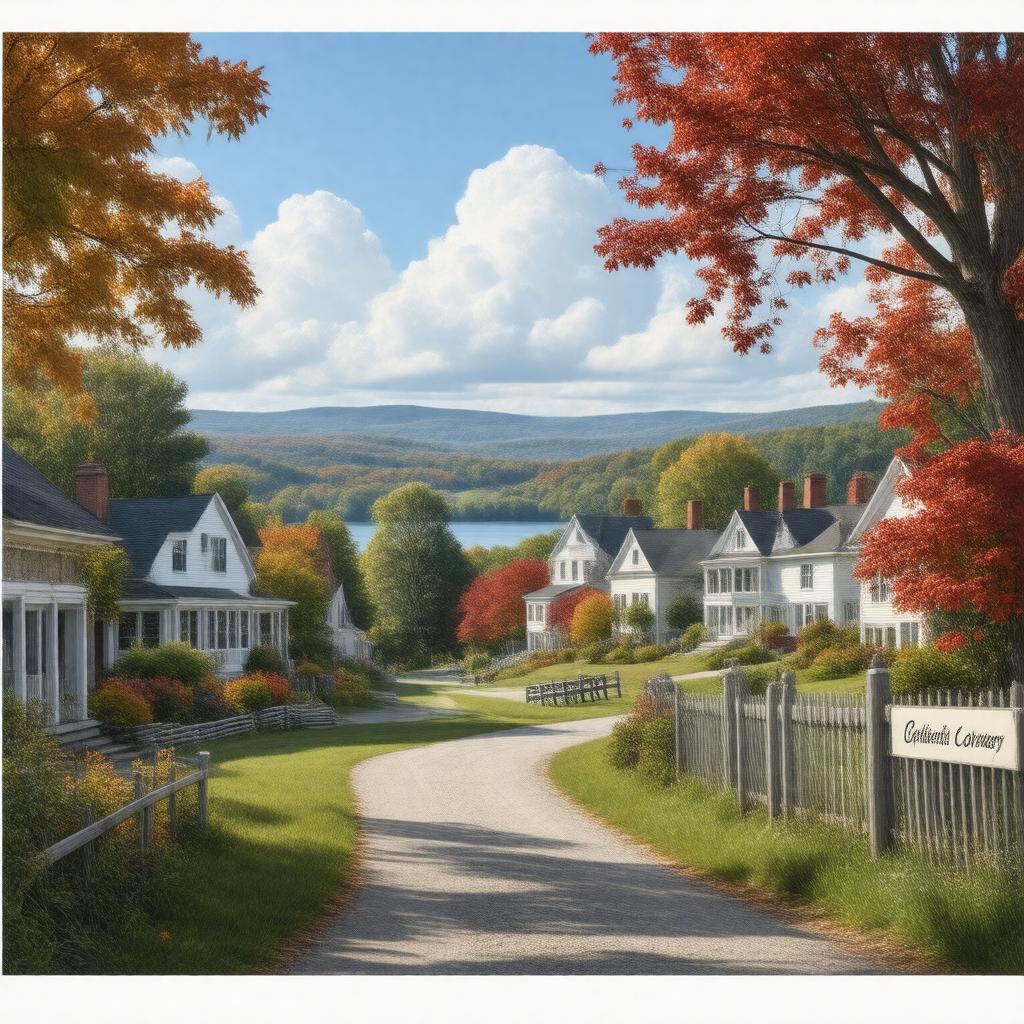 Click to view larger image AI-created image of Coventry, Connecticut