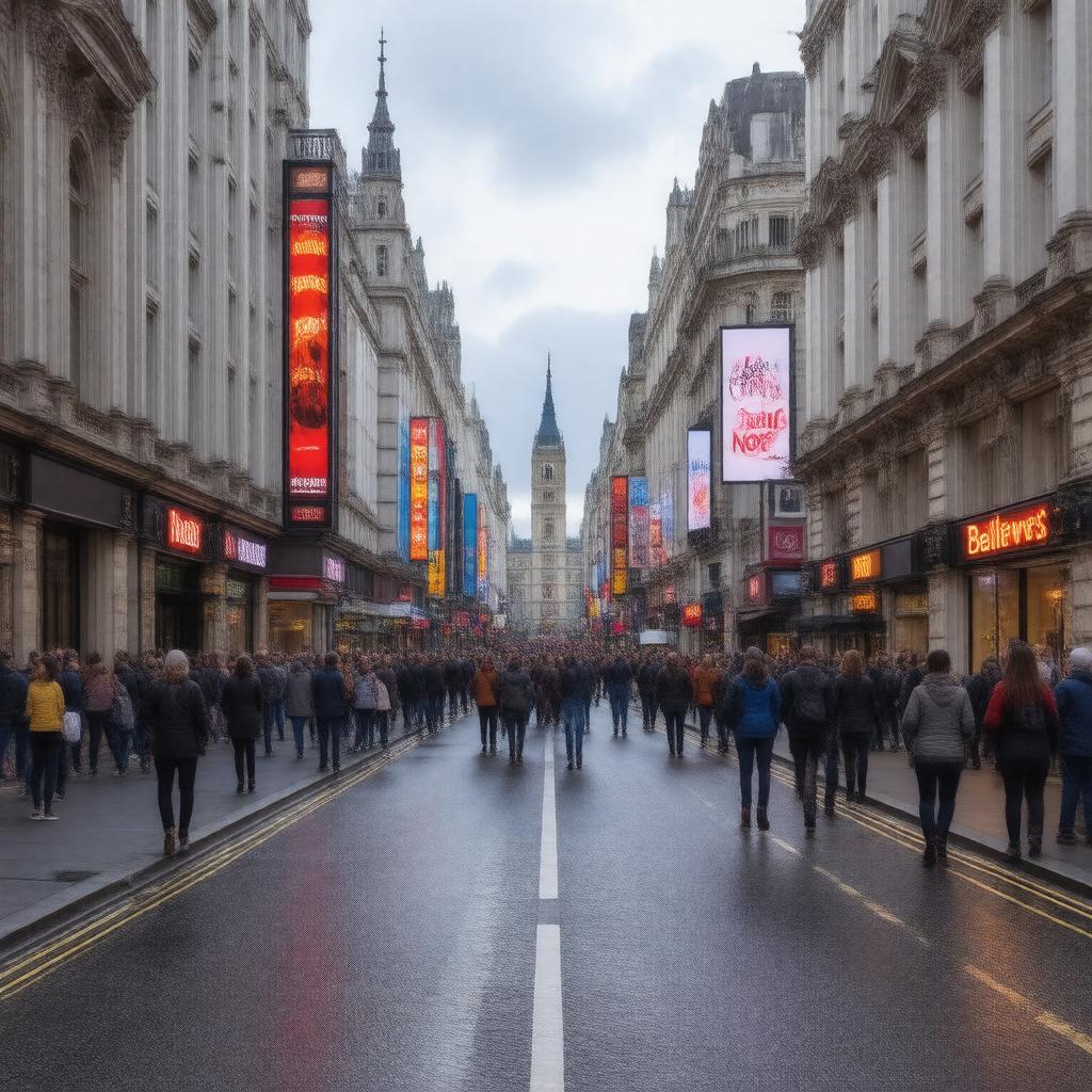 AI-created image of Coventry Street