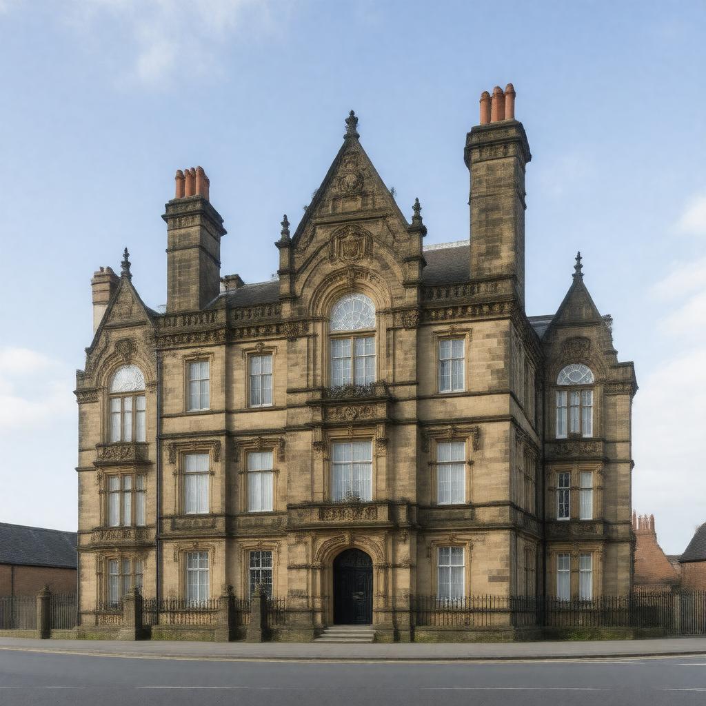 AI-created image of Coventry and Warwickshire Hospital