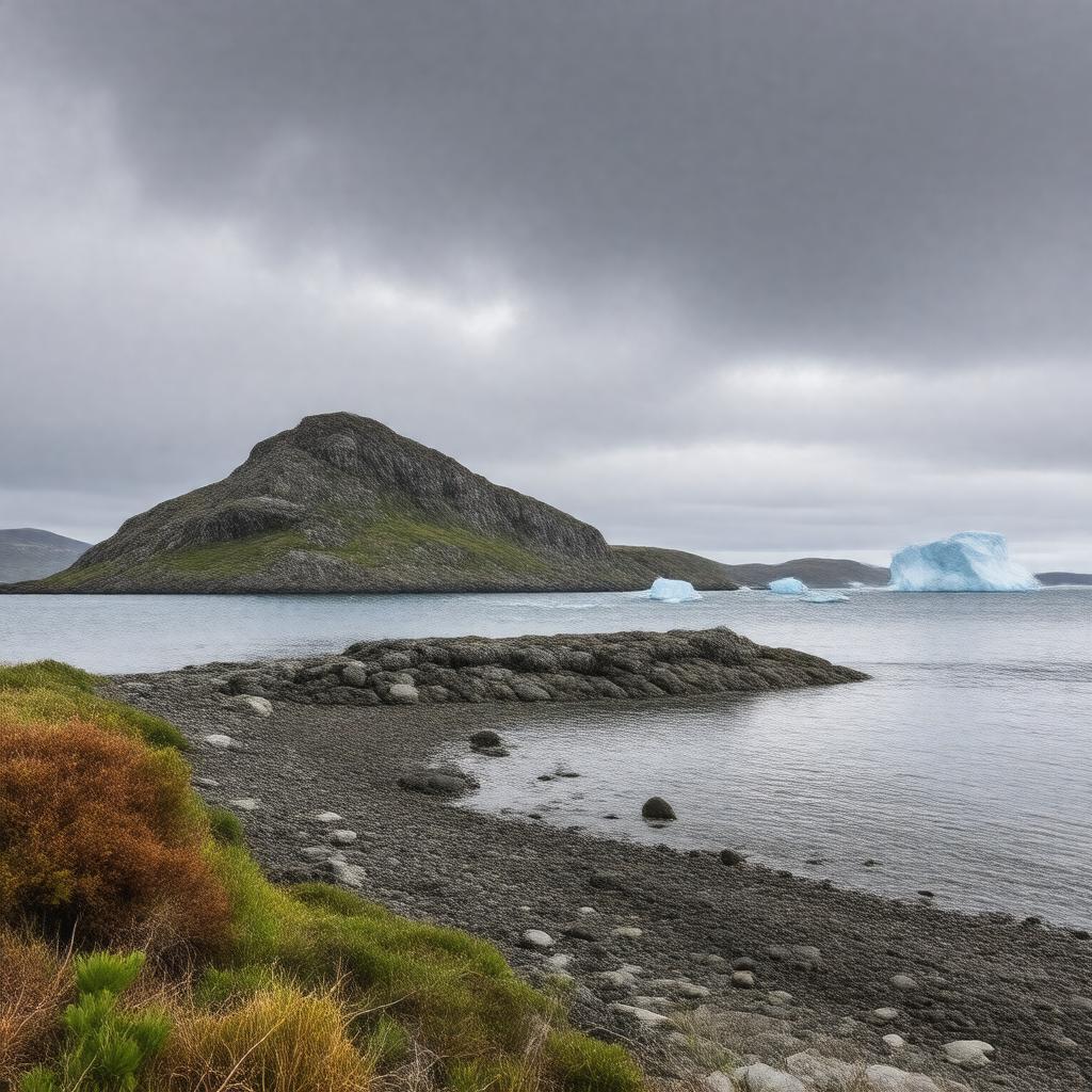 AI-created image of Cox Island