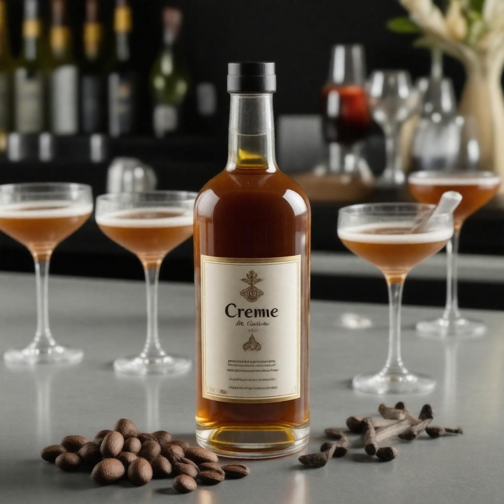 AI-created image of Crème de cacao