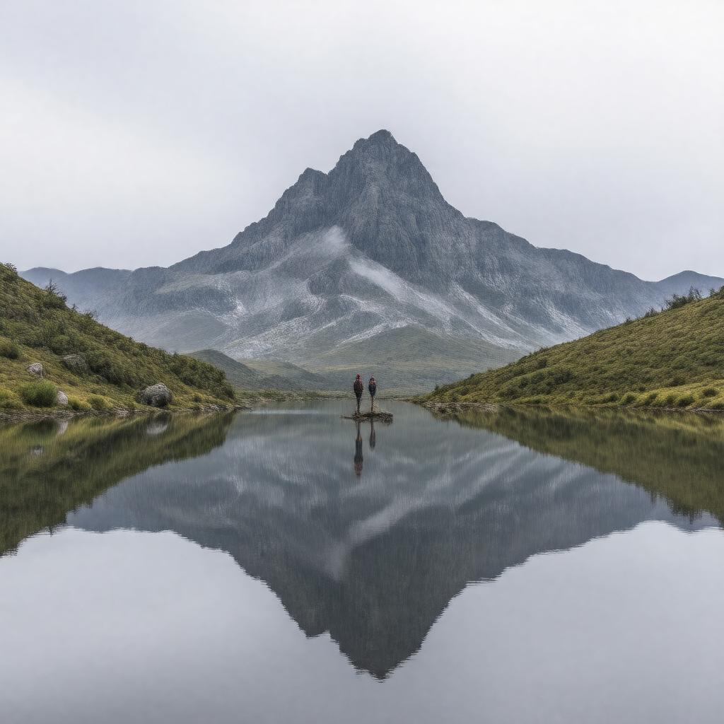 AI-created image of Cradle Mountain