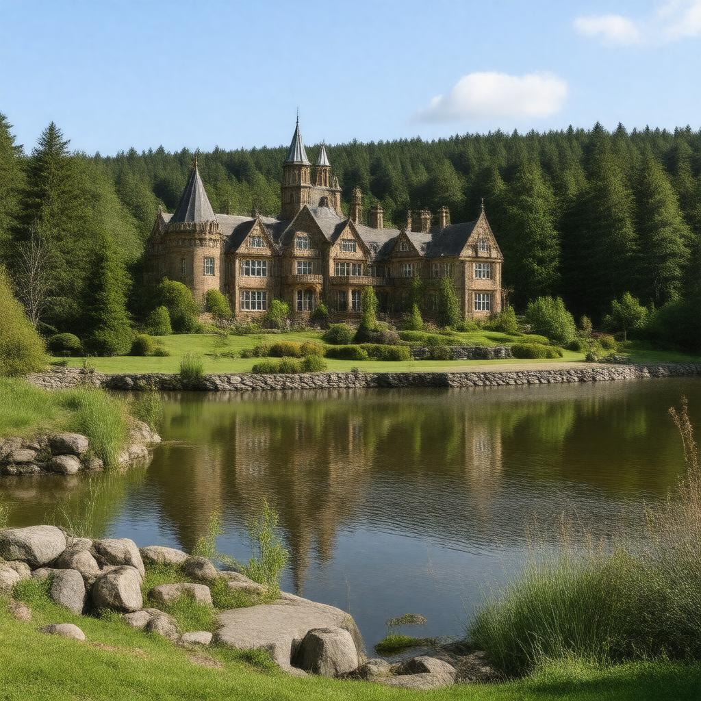 Click to view larger image AI-created image of Cragside