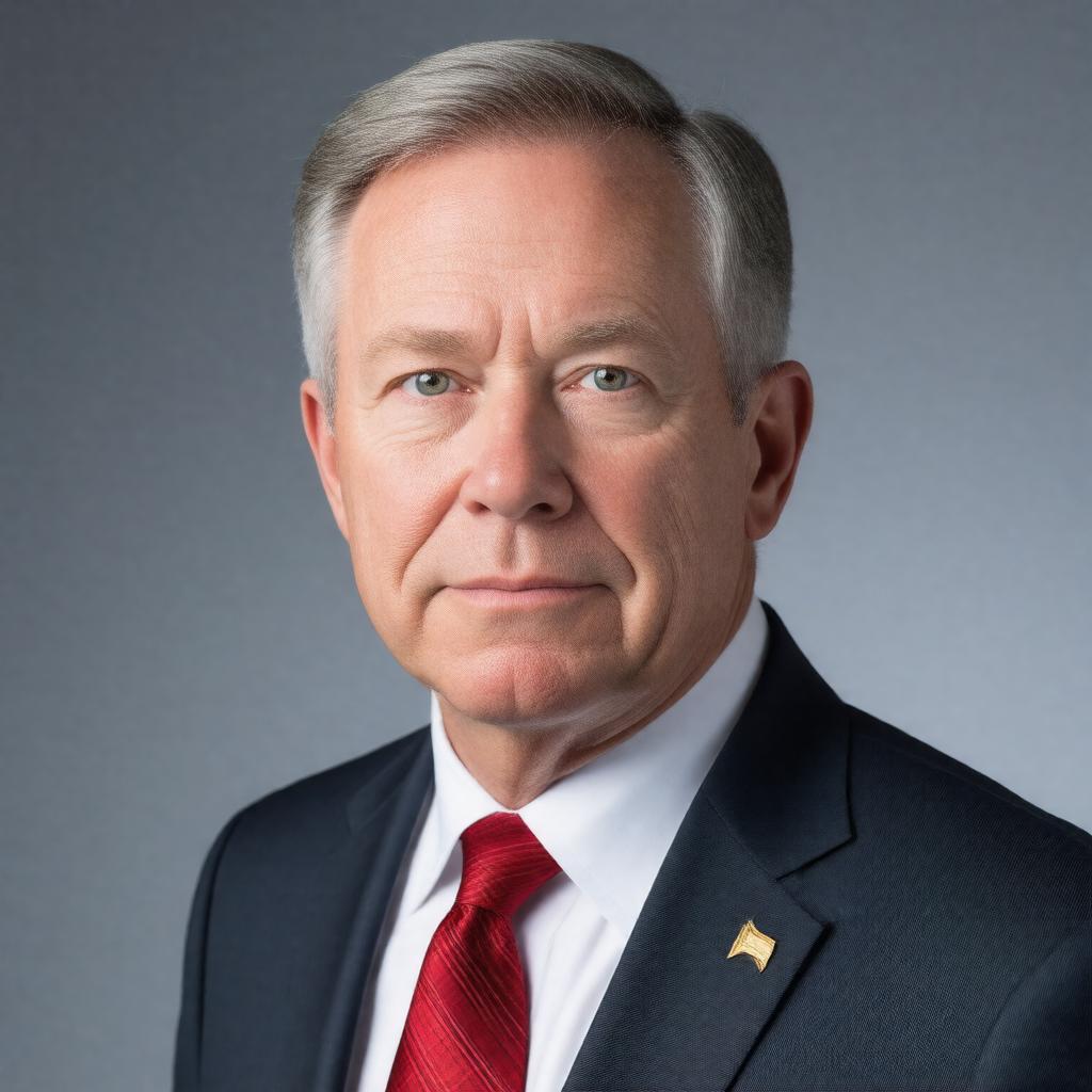 AI-created image of Craig L. Thomas