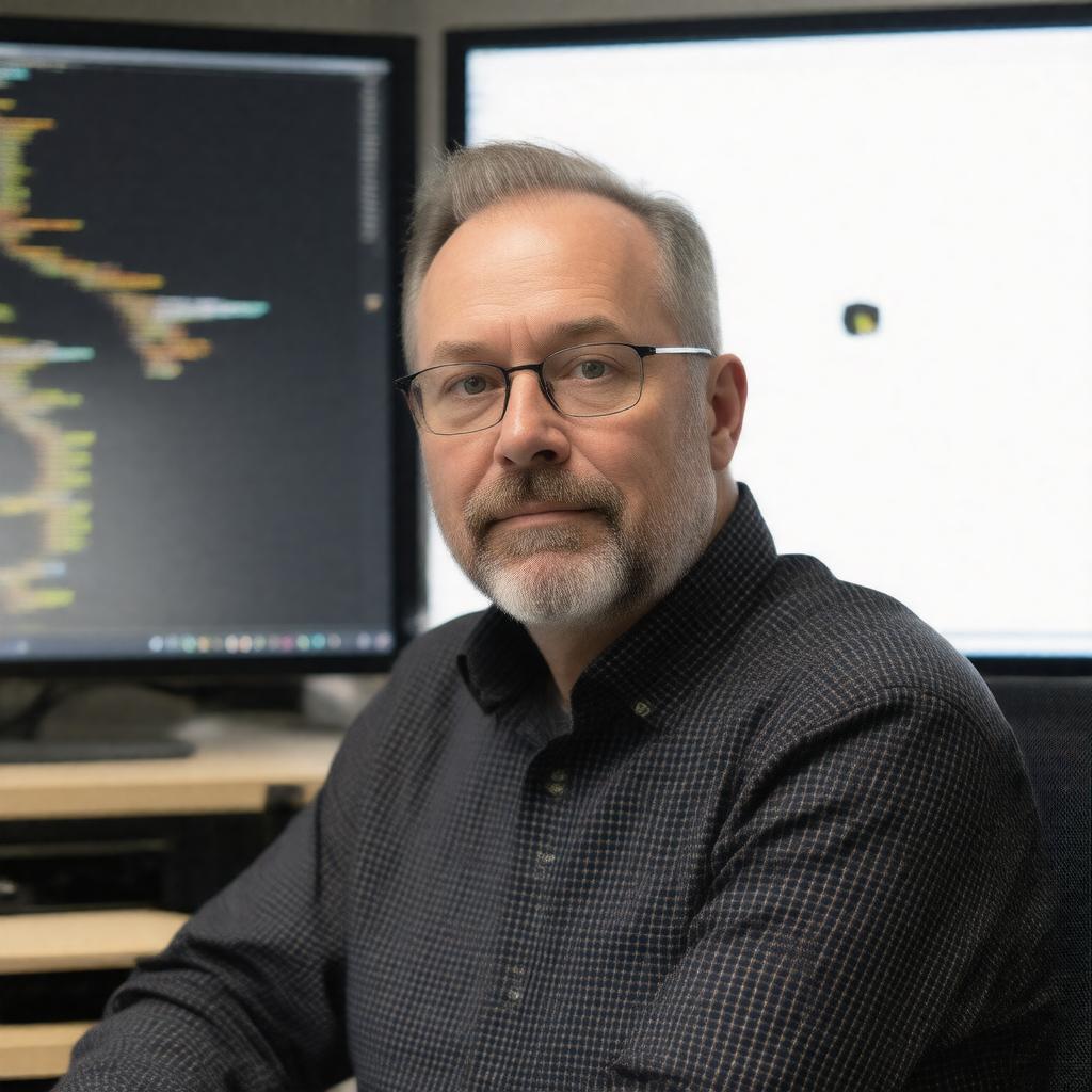 AI-created image of Craig Partridge